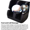 SL Type Pulley Guide, 2D Motor-Massage Manipulator-Space Saver Design, Track Sliding Zero Gravity Multifunction Massage Chair - Black - Image 9