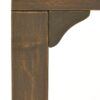 Outdoor Expandable Acacia Wood Dining Table With U Shaped Leg - Gray - Image 12