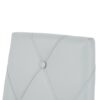 Modern Simple Light Luxury Dining Chair (Set of 2) Light Gray - Image 5