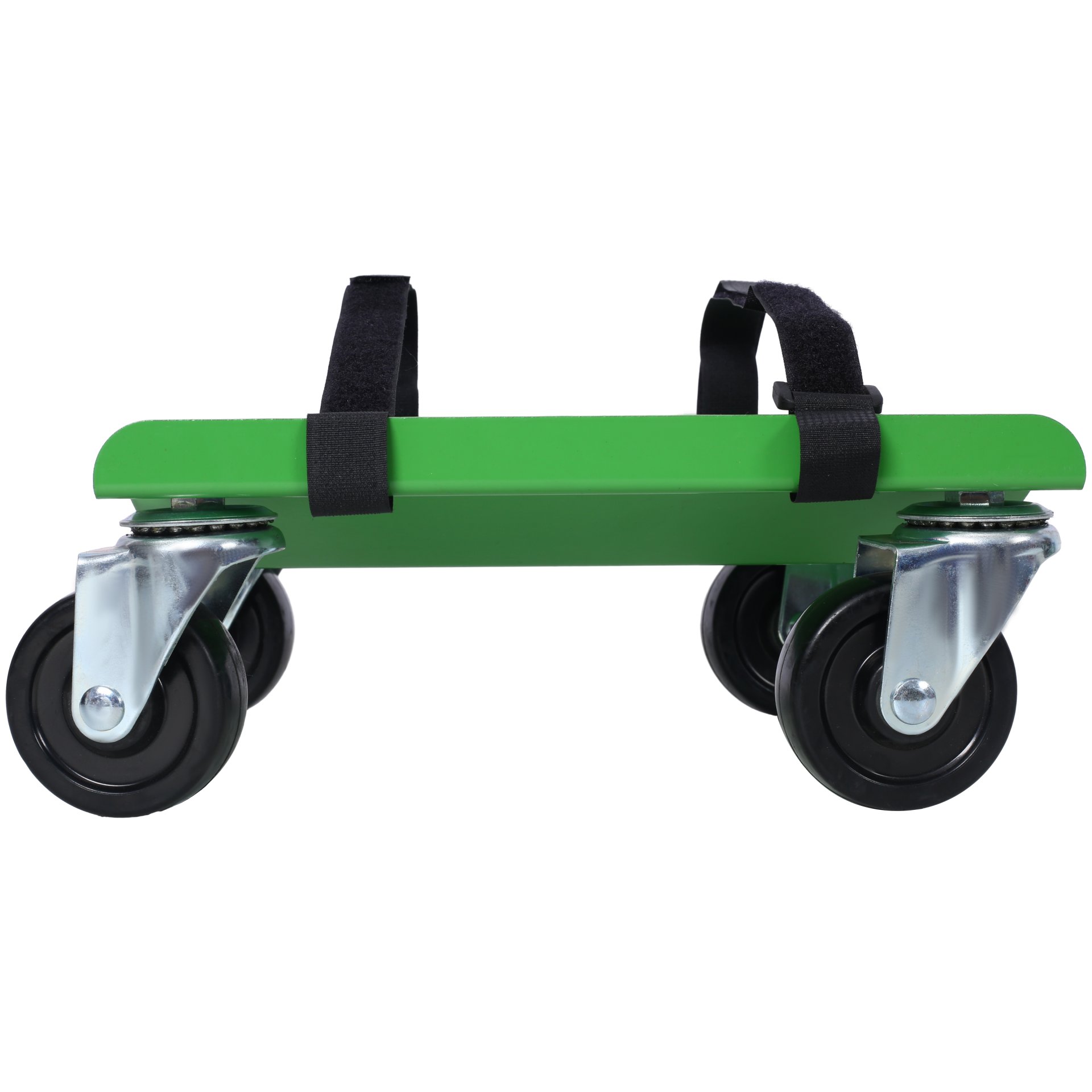 Heavy Duty Snowmobile Dolly V Slide With 2.5" Swivel Casters And Rubber Pad For Skis - Green - Image 7