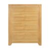5 Drawer Dresser - Natural Wood / Brown - Image 13