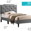 Deb - Twin Bed - Gray - Image 8