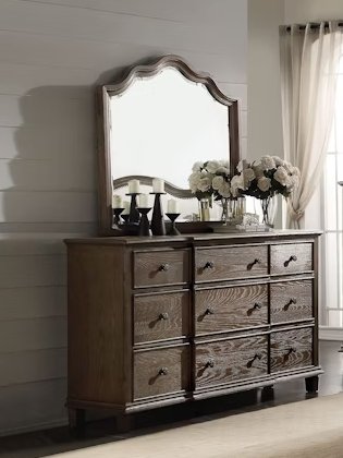 Baudouin - Weathered Dresser - Oak - Image 2
