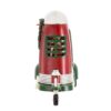 Christmas Plastic / Resin Camper With Mr & Mrs Santa Tea Time LED / Water Spinning / 2 Way Switch, 3*AA Required - Red - Image 7