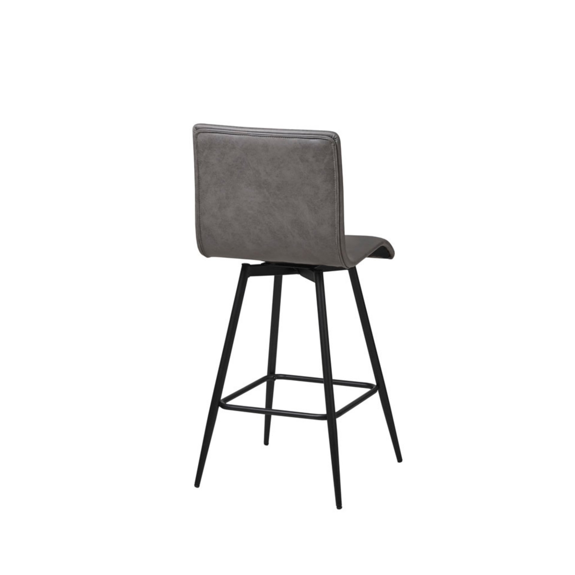 Swivel Counter Stool - Gray - Image 7