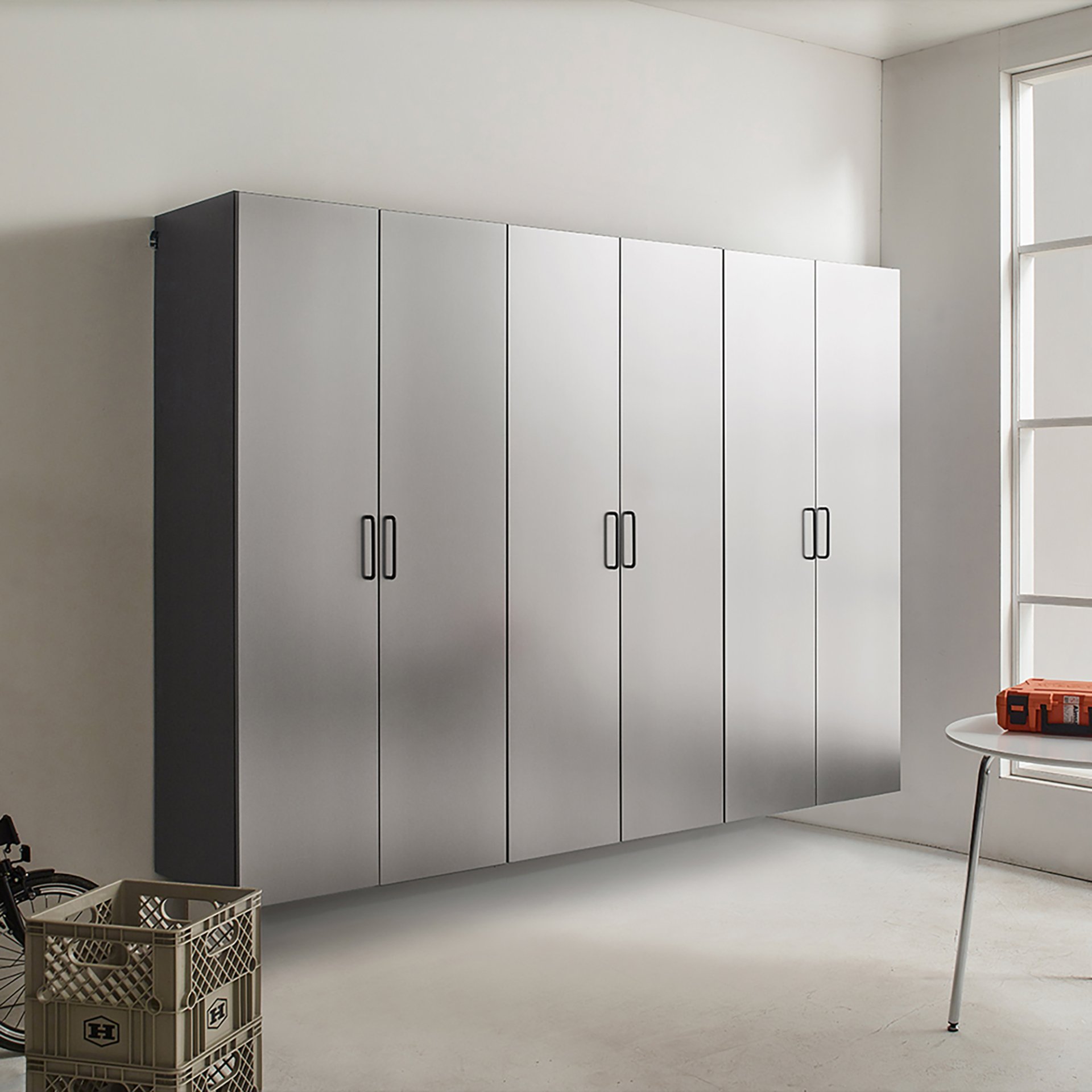 Astro Series - Garage Cabinet Set - Metallic Gray - Image 11