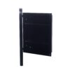 Recessed Metal Framed Medicine Cabinet With Mirror And Adjustable Shelves Wall Mirror With Storage For Bathroom - Black - Image 8