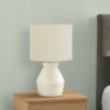 Lighting, Table Lamp Modern - Cream - Image 6