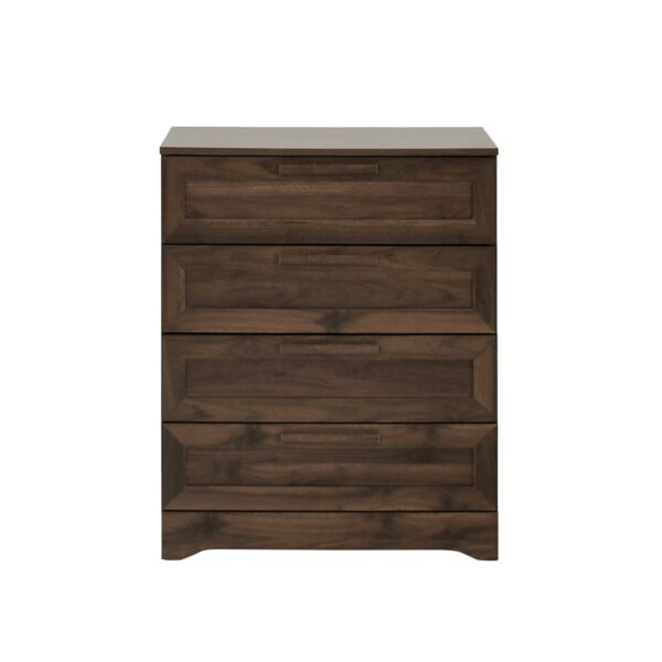 Broxon - 4 Drawer Dresser - Walnut
