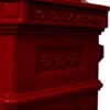 Mailboxes Residential Large Capacity Letter Box With Outdoor Rainproof Design Aluminium - Red - Image 16