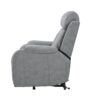 35.4" Electric Power Lift Recliner Chair, Fabric Recliner Chair, Home Theater Seating, Living Room Chair, Side Pocket, Remote Control - Light Gray - Image 23