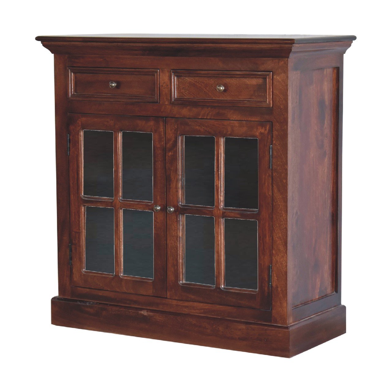 Glazed Cabinet - Cherry - Image 4