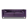 Jack - Modern Tuxedo Tufted Sofa - Purple - Image 15