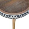 Small Dotted End Table - Oak - Image 7