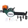 Portable Double Flywheel Electric Log Splitter 7 Ton Gas Log Splitter With Auto Return Steel - Gray - Image 16