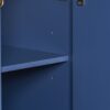 Bathroom Vanity, Transitional Style Bathroom Cabinet With Resin Sink, Single Bathroom Cabinet, With 2 Drawers And 1 Adjustable Storage Shelf, 2 Soft-Close Doors - Navy Blue - Image 19