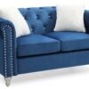 Chic Loveseat - Navy Blue - Image 6