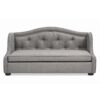 Robin - Tufted Wingback Pet Sofa Bed, Medium, Uptown Resistant High - Gray Stain - Image 10
