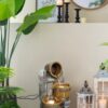 Decorative 3 Tier Bucket Fountain With Lights And Pump - Brown - Image 5