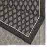 Sunshine - 2'7" X 7'3" Indoor, Outdoor Area Rug Polypropylene - Anthracite - Image 3