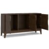 Harper - 3 Door Sideboard Buffet / Storage Cabinet - Walnut Brown - Image 2