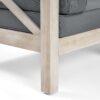 Brava - X Back Right Arm Chair - Light Gray - Image 9