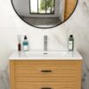 Rectangular Single Vanity Top With 1 Faucet Hole And Overflow, 35" X 20", Sink Only - White - Image 4