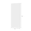 Modern Full Length Mirror With High Definition Shatter Proof Glass And Aluminum Alloy Frame - White - Image 8