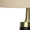 Lighting, Table Lamp, Resin, Contemporary - Black / Cream - Image 7