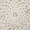 Coates - Round Macrame Pouf - Natural - Image 2