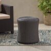 Olivo - Patio Table Outdoor Side Table - Dark Brown - Image 2
