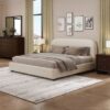 Arden - Eastern King Bed - Beige - Image 4