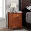 Izzy - Nightstand For Modern Spaces - Oak - Image 4