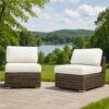 2 Person Seating Group With Cushions - Gray Mix - Image 2