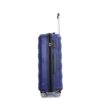 Hardshell Suitcase Spinner Wheels Pp Luggage Sets Lightweight Durable Suitcase With Tsa Lock, 3 Piece Set (20/24/28) - Navy - Image 4
