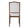 6 Piece Extendable Dining Table Set, Wood Table With Removable Leaf, 4 Upholstered Chairs And Bench - Cherry - Image 18