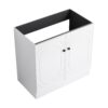Freestanding Modern Bathroom Vanity With Soft Close Cabinet Doors - White - Image 6
