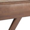 Pierce - Mid Century Ottoman Bench - Distressed Umber Brown - Image 5