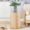 Modern Coffee Table With Light Wood Texture And Stylish Design - Natural Wood - Image 5