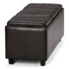 Avalon - Storage Ottoman - Tanners Brown - Image 6