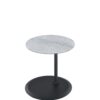 Orbit - End Table With Height Adjustable Marble Textured Top - Gray - Image 2