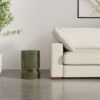 Jalen - Cast Aluminum Side Table - Green - Image 2