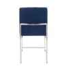 Fuji - Contemporary High Back Dining Chair (Set of 2) - Blue - Image 5