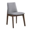 Kaela - 7 Pieces Dining Room Set - Walnut / Light Gray - Image 7