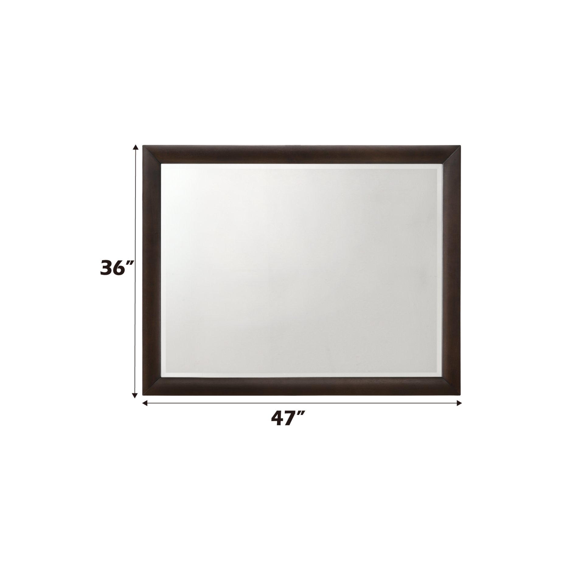 Tablita - Dresser Mirror - Dark Merlot - Image 4