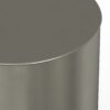 Curtis - Metal Cylinder Accent Table - Ombre Black / Silver - Image 2