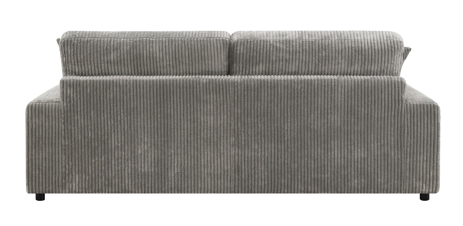 Tavia - Reversible Sectional Sofa With 6 Pillows - Gray - Image 9