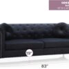 Pompano - Sofa - Black - Image 5