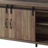 Rashawn - Rustic TV Stand - Oak - Image 4
