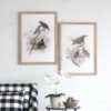 Bird Framed Print (Set of 2) - Multicolor - Image 5